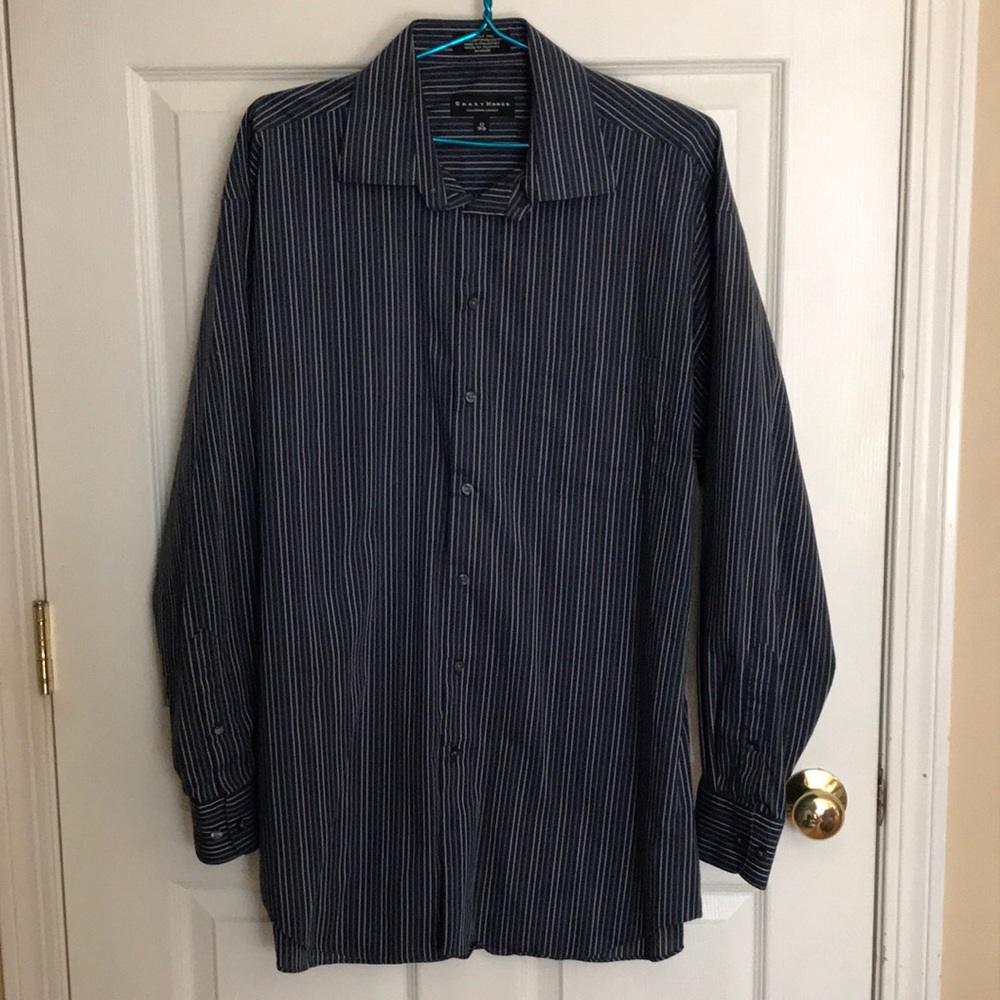 Crazy Horse Claiborne dark blue stripe 17 34/35